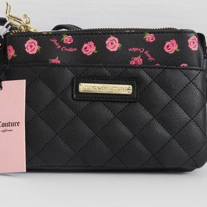 BLACK  JUICY COUTURE SHOULDER CROSSBODY  PURSE